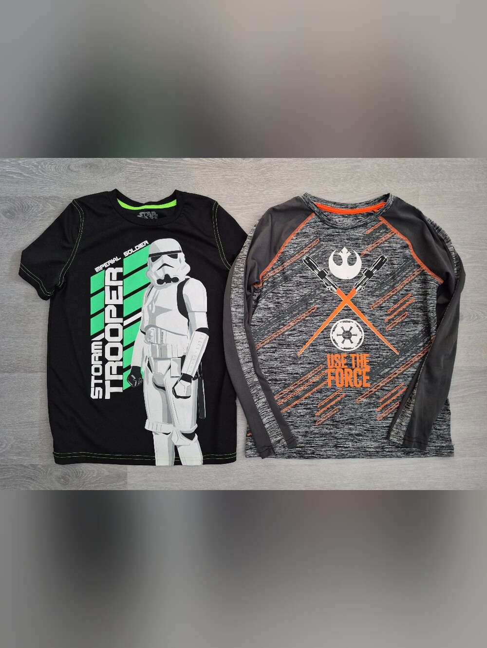 Star Wars Tshirts Jumping Beans Active Dry Fit Boys Sz 12